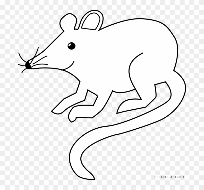Clip Art Mouse Black And White Images Gallery - Mouse Black And White Cartoon #683734