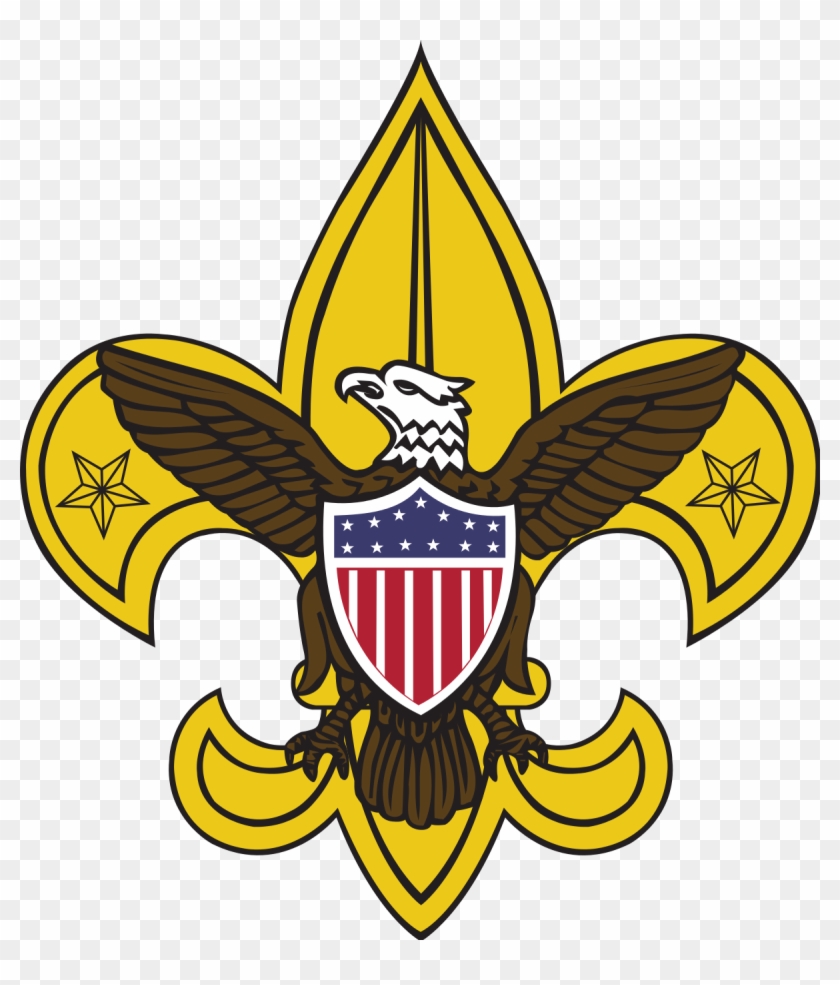 boy scout flag clipart outline