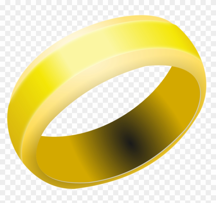 Ring - Clip Art Gold Ring #683989