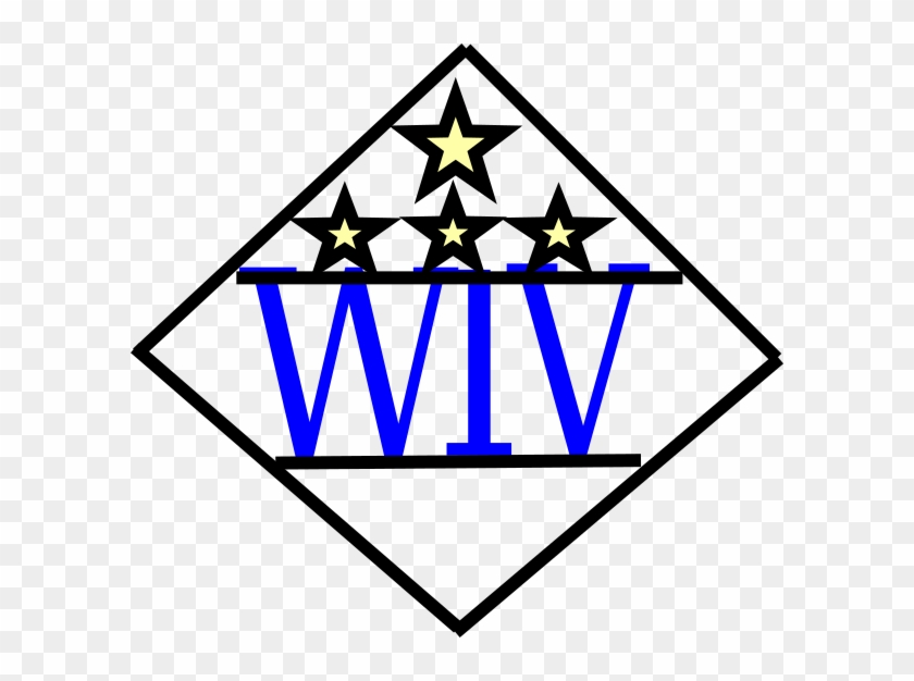 Wiv Logo William Waters Clip Art At Clker - Triangle #684004