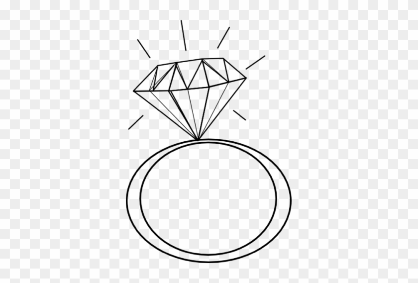 Bridal Shower Clipart Free Download Free - Cartoon Diamond Ring #684019