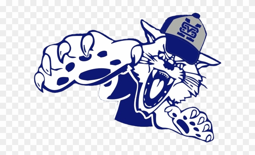 Wildcat Baseball Logo Navy - Baseball #684085