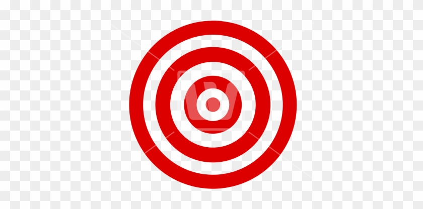 Red Darts Target Aim Png - Png Image Of Darts #684249