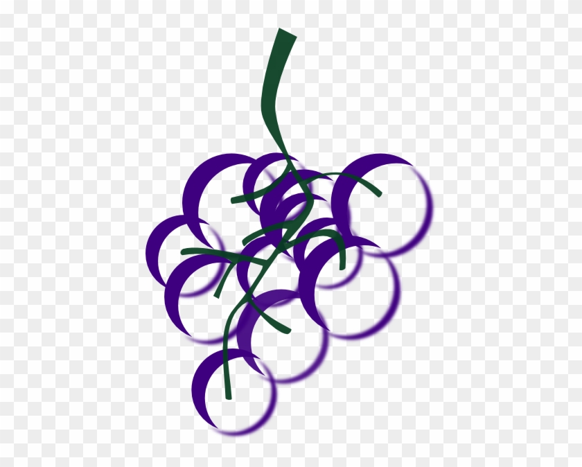 Grapes Filled Clip Art - Grapes Clip Art #684435