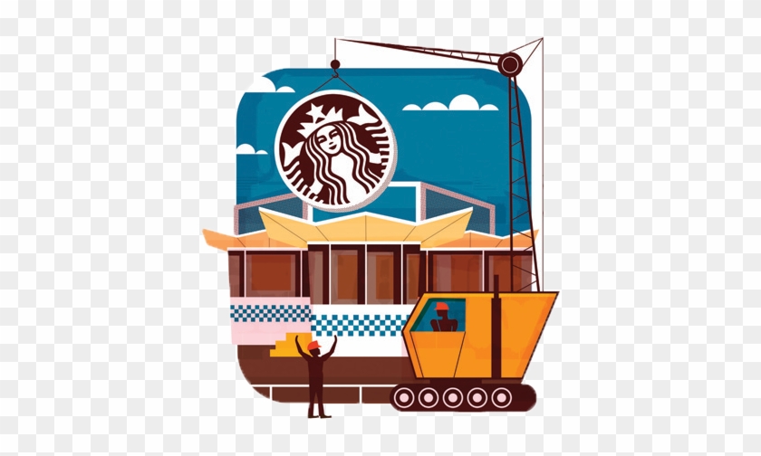 Illustration By Scotty Reifsnyder - Starbucks #684456