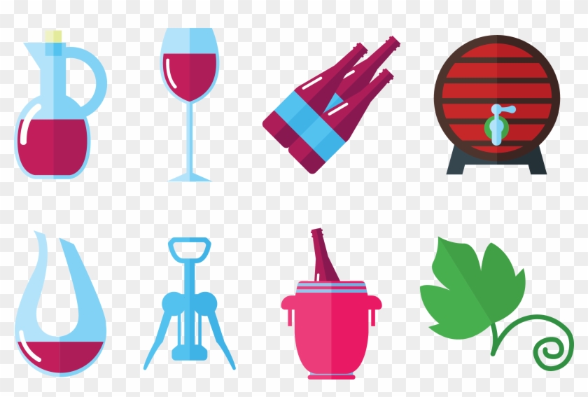 Red Wine Common Grape Vine Clip Art - Red Wine Common Grape Vine Clip Art #684657