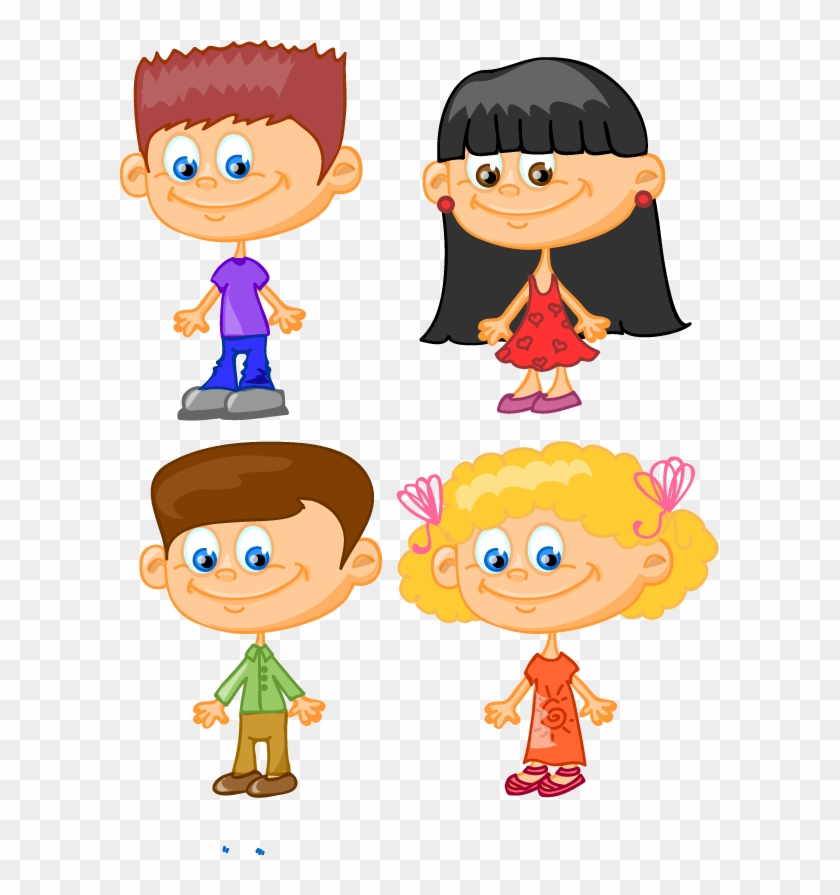 Cartoon Child Clip Art Hand Painted Children S Cartoon - Cartoon Child Clip Art Hand Painted Children S Cartoon #684794