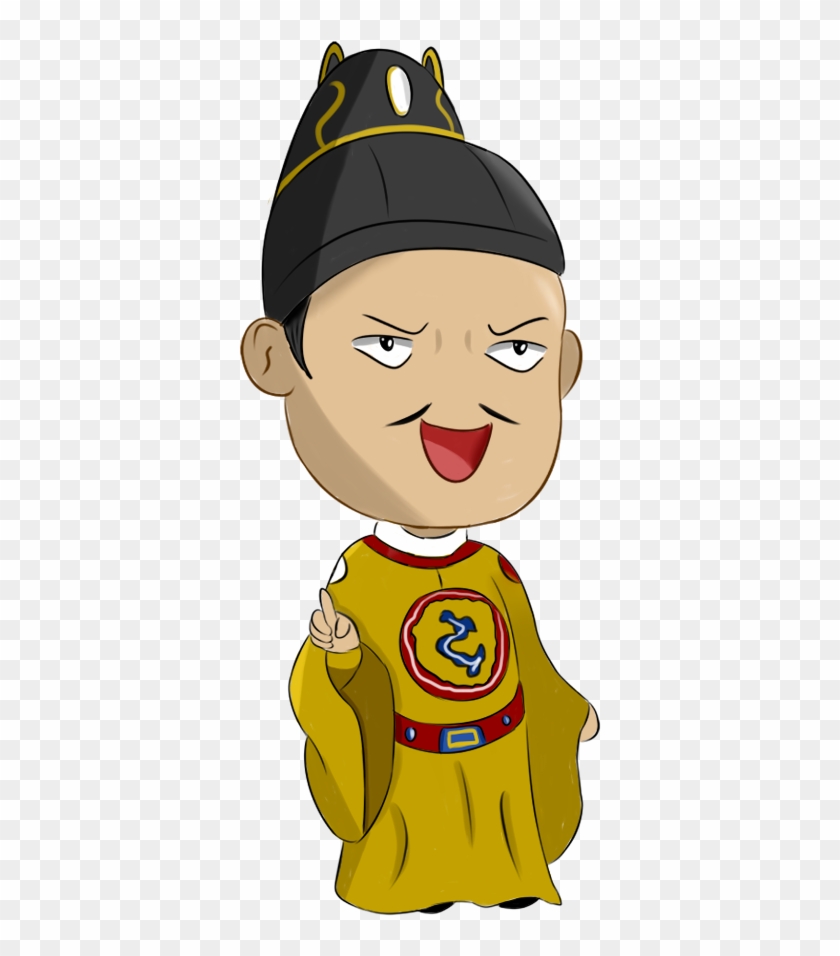 Cartoon Emperor Illustration - Cartoon Emperor Illustration #684930