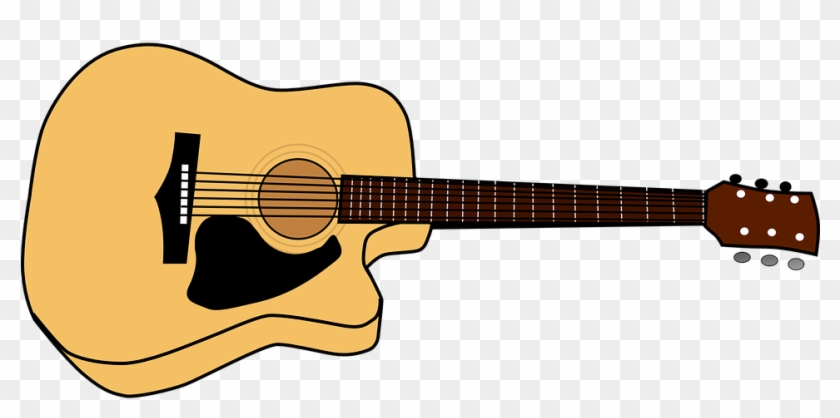 Guitar Clipart Acoustic Vector - Yamaha Fg800 #684937