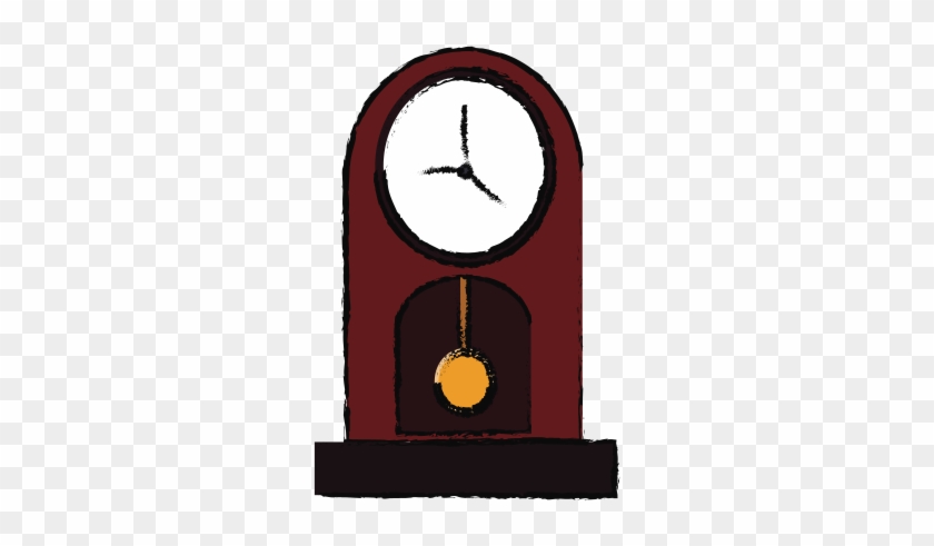 Vintage Clock Pendulum Decoration - Clock #685024