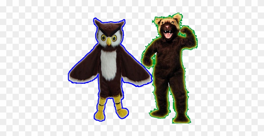 Springlake-earth High School - Owl Professional Mascot Costume #685171