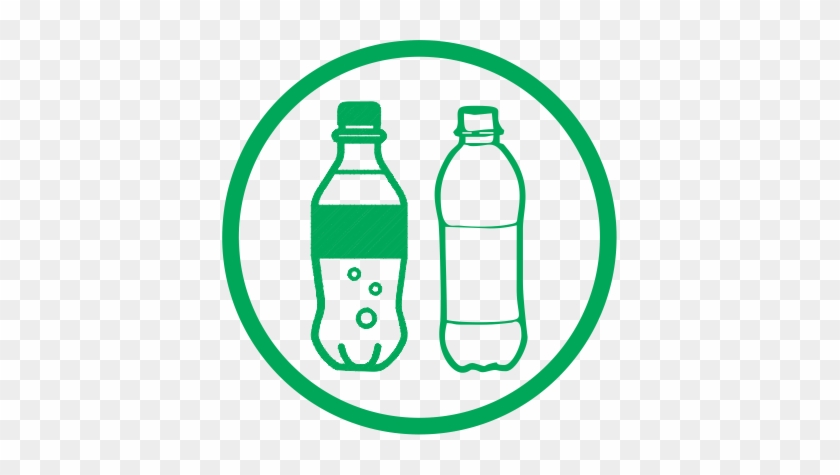 Pet Bottles - Plastic Bottle Icon Png #685281