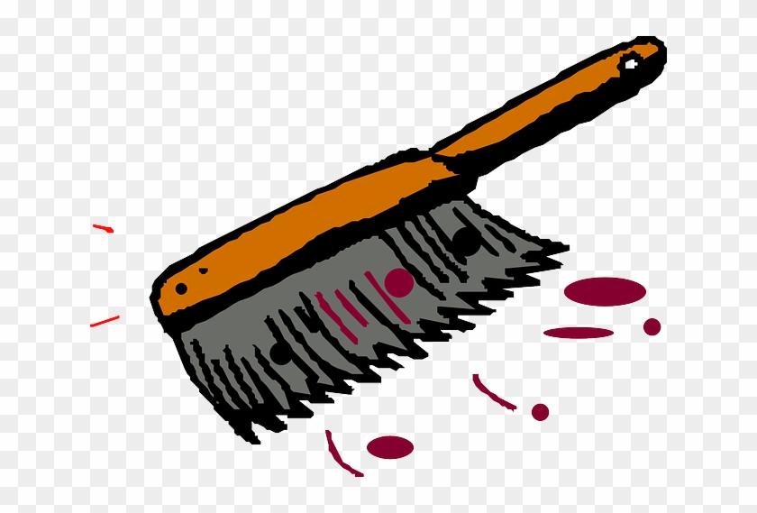 Small, Little, Ground, Clean, Dust - Scrub Brush Clip Art #685455