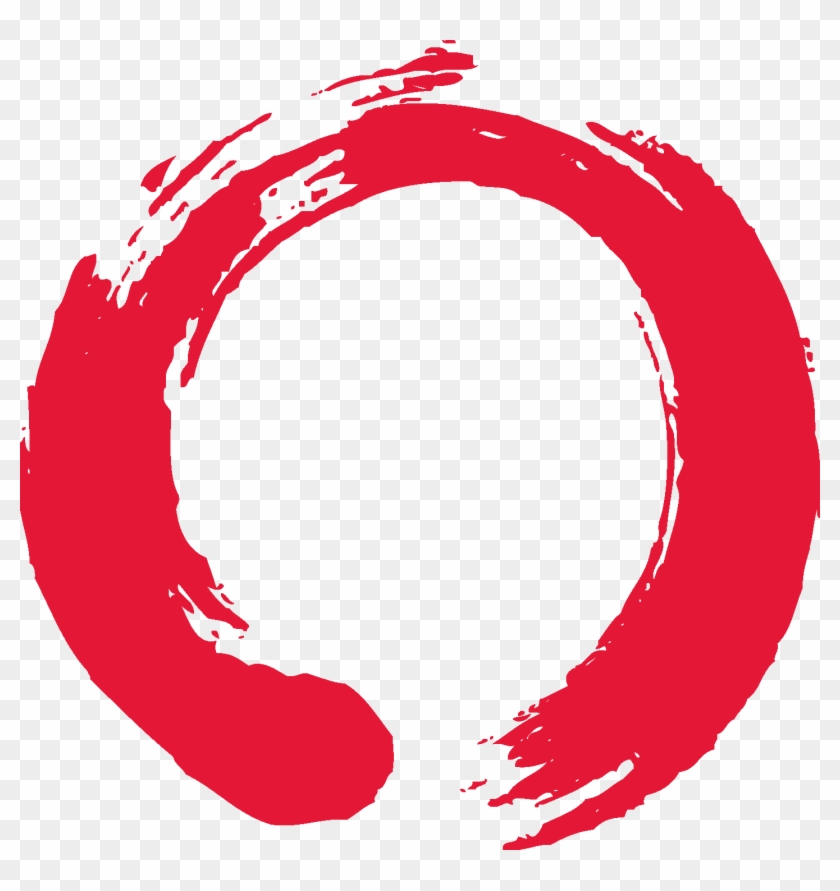 Circle - - Red Paint Circle Png #685696