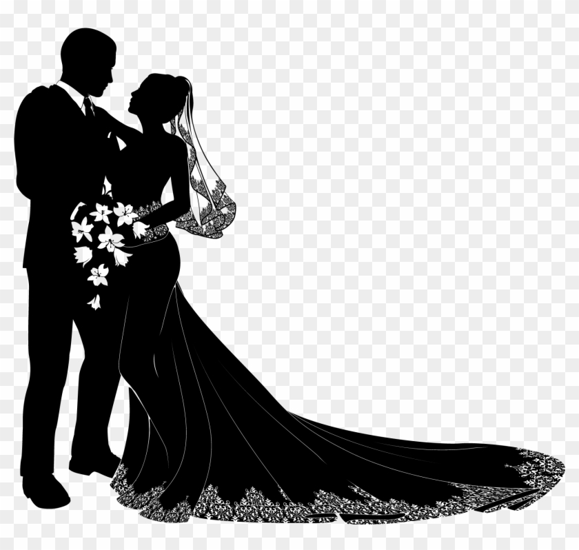 Wedding - Bride And Groom Vector #685904