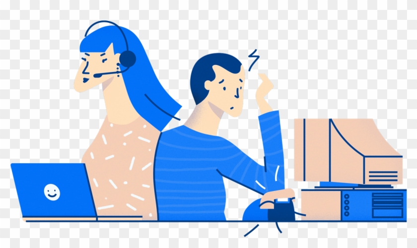 Customer Support Calls - Cartoon #685939