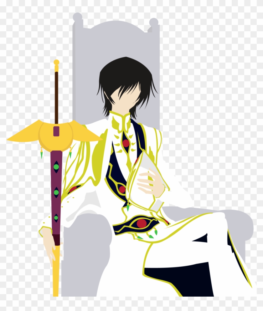 Throne Clipart Emperor - Emperor Lelouch King #686242