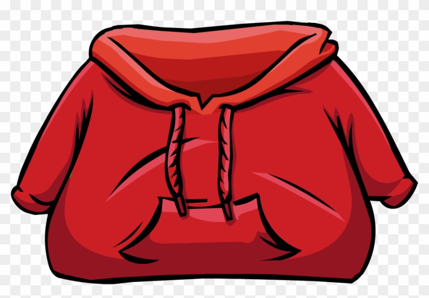 Red Hoodie - Club Penguin Red Hoodie #686357