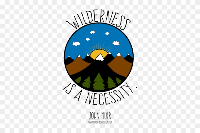 Wilderness Is A Necessity Youth Hoodie - Poster #686391
