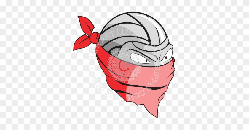 Volleyball Bandit - Volleyball Clip Art #686465