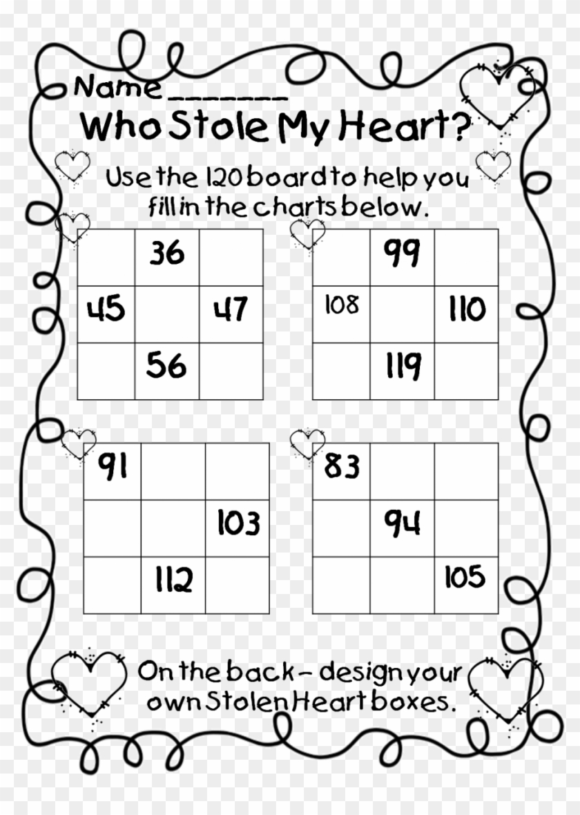 First Grade Wow Eat Your Words Math Pinterest 120 Number - 2nd Grade Math Game Worksheet #686494