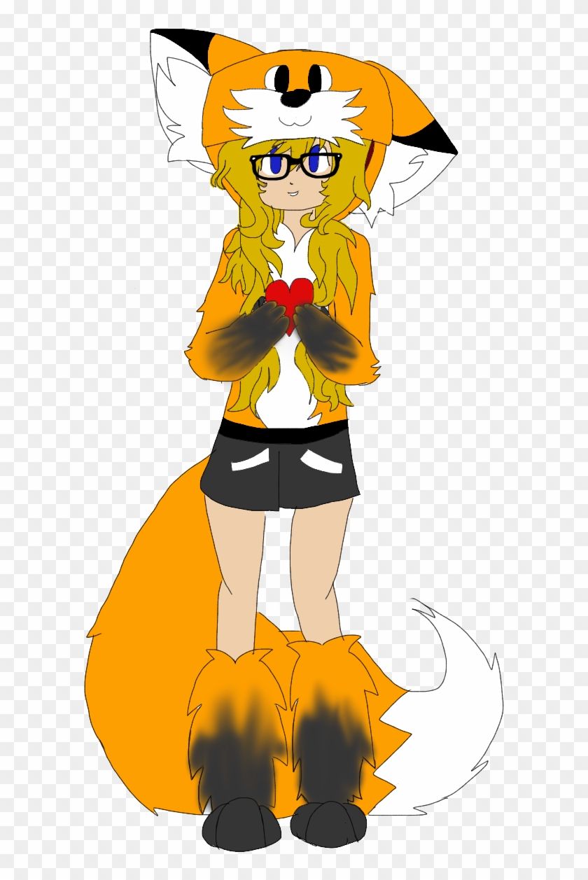 Fox Hoodie - Cartoon #686506