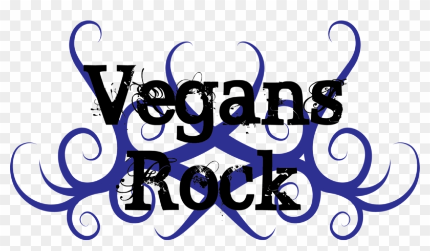 Vegans Rock Ii Pullover Hoodie - Hoodie #686562