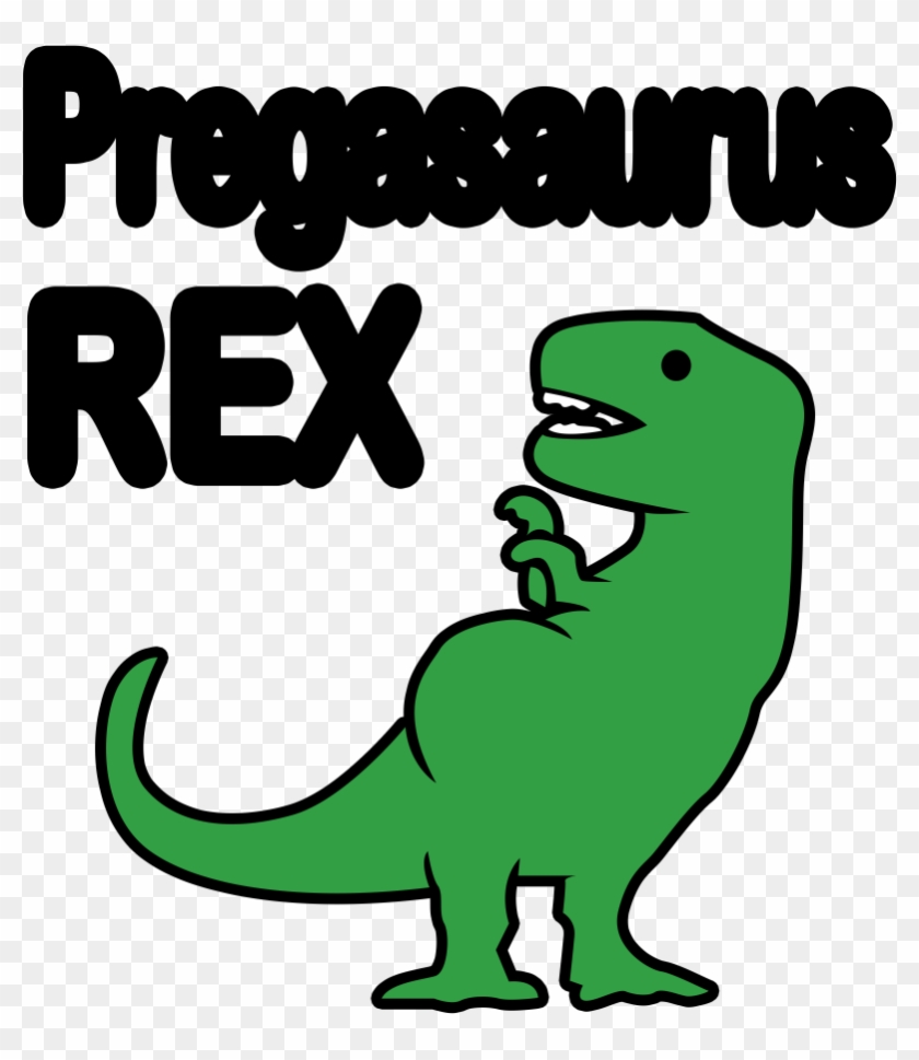 Pregasaurus Rex Greeting Cards #686611