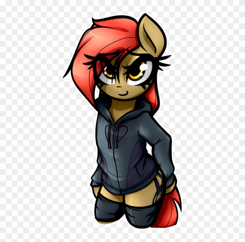 Combined My Fondness For Hoodies With My Dala In A - Hoodie #686616