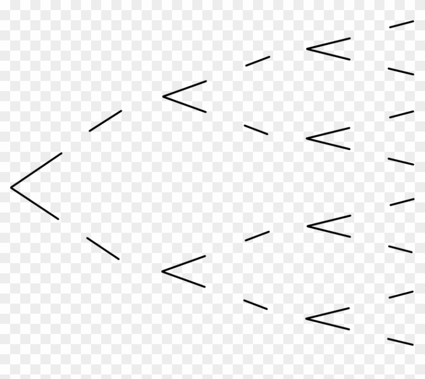 Probability Tree Diagram Template - Monochrome #686635