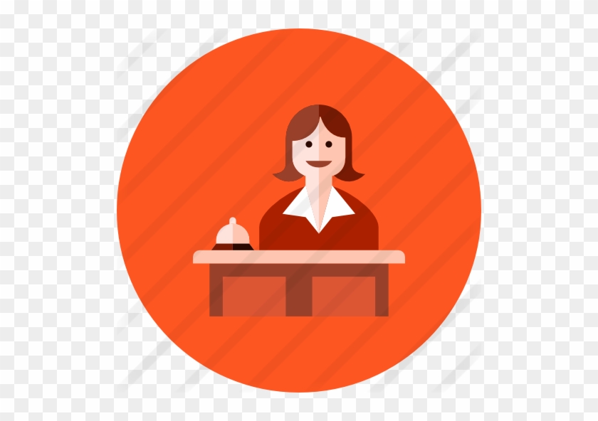 Receptionist - Receptionist Icon Png #686648
