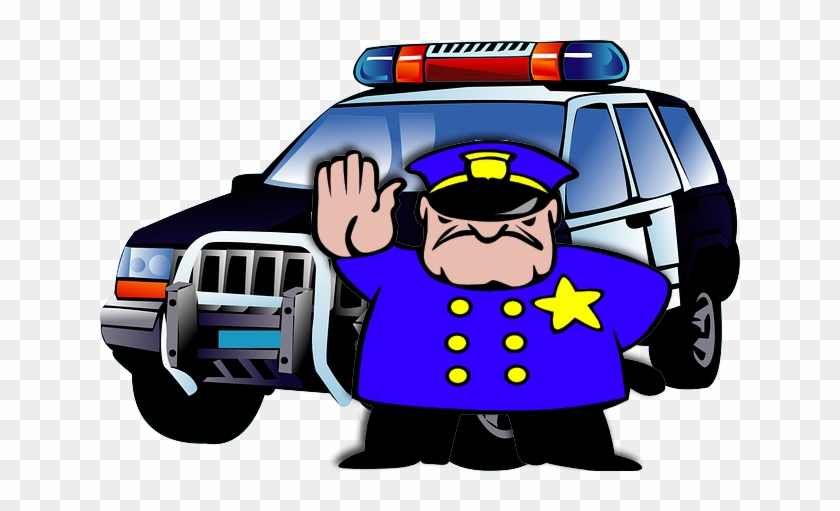 Police Car Personalized Note Cards #686737