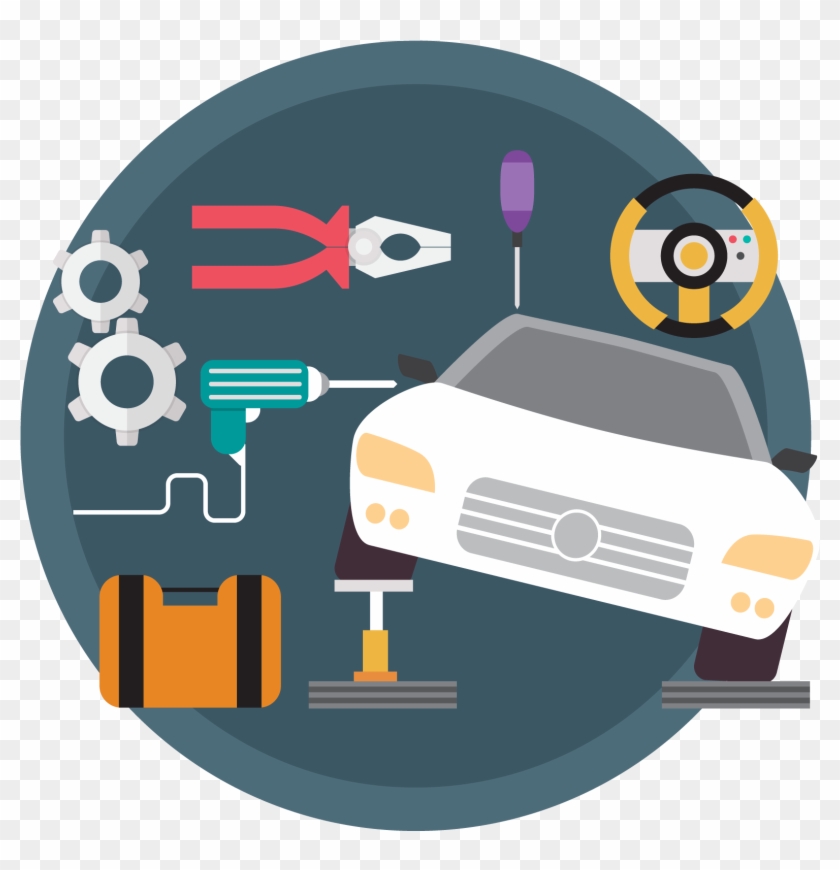 Our Vehicles Are An Integral Part Of Our Daily Lives - Car Services Illustration Png #686751
