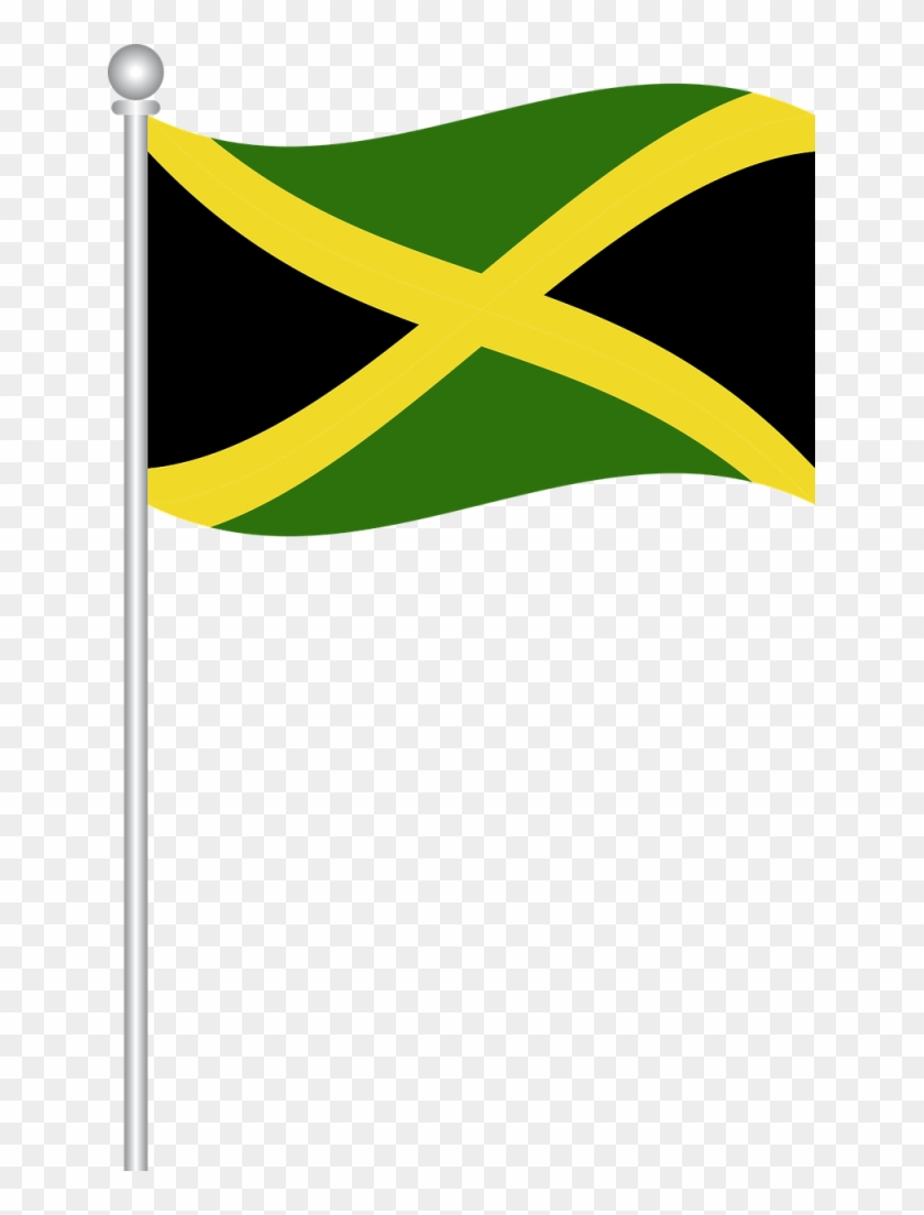 Jamaican Stout Black Pearl - Jamaica Flag Png #686831