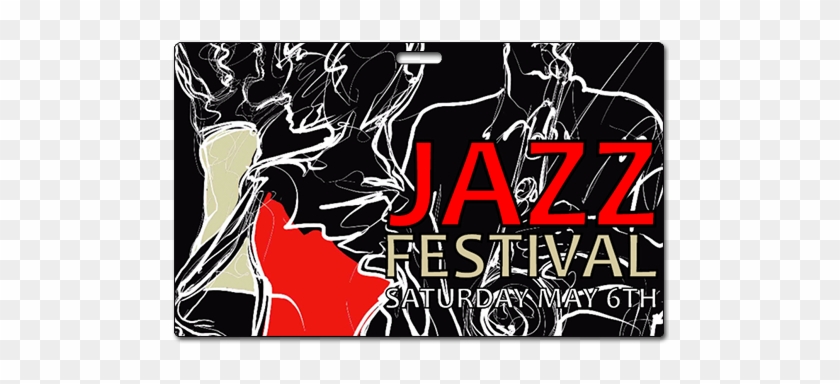 Jazz Festival Laminated Badge Printing By Tickets And - Felicitas Mdf-016 Dijital Baskılı Mdf Tablo - 3 Parçalı #686862