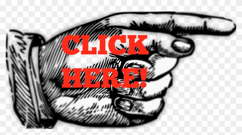 Click Here Call To Action - Pointing Finger Clip Art #686909