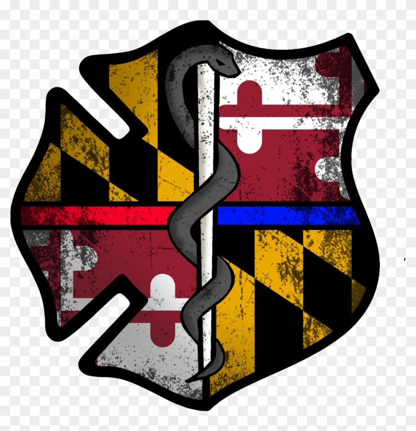 Maryland Emergency Services Decal - 2018 Greater Broward Fire Fighters Charities Golf Tournament #687237