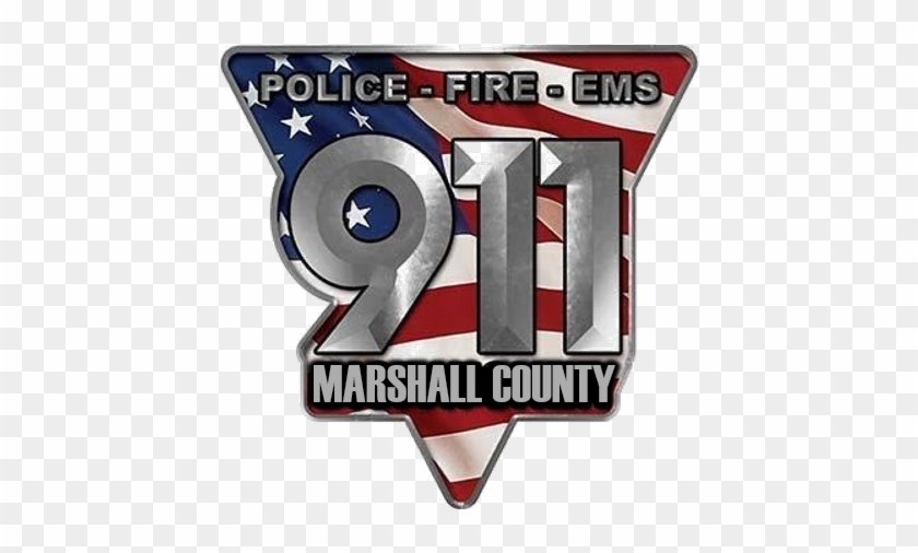 Marshall County - Weston Ink Interior Wall Design 911 Emergency Dispatcher #687283