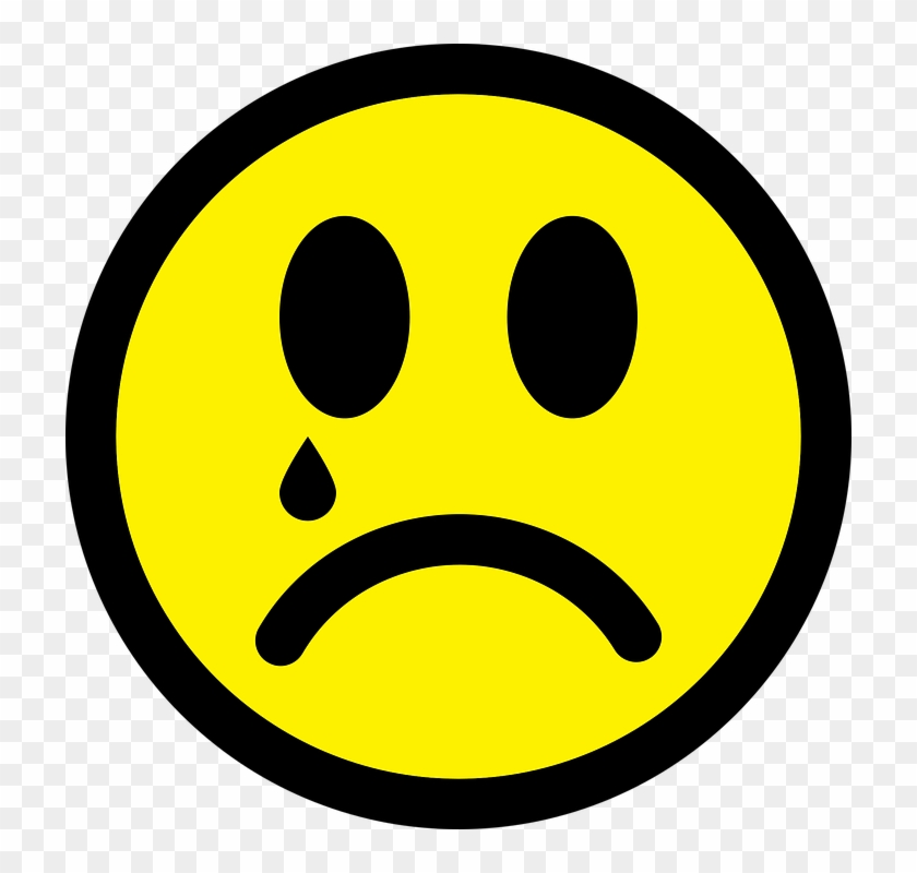 Smiley, Emoticon, Sad, Face, Icon, Good, Sign, Symbol - Emotions Triste #687318