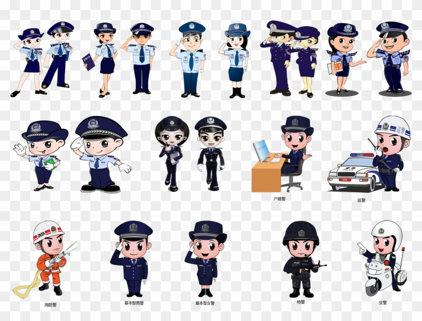 Police Officer Cartoon Traffic Police - Cartoon Police #687589