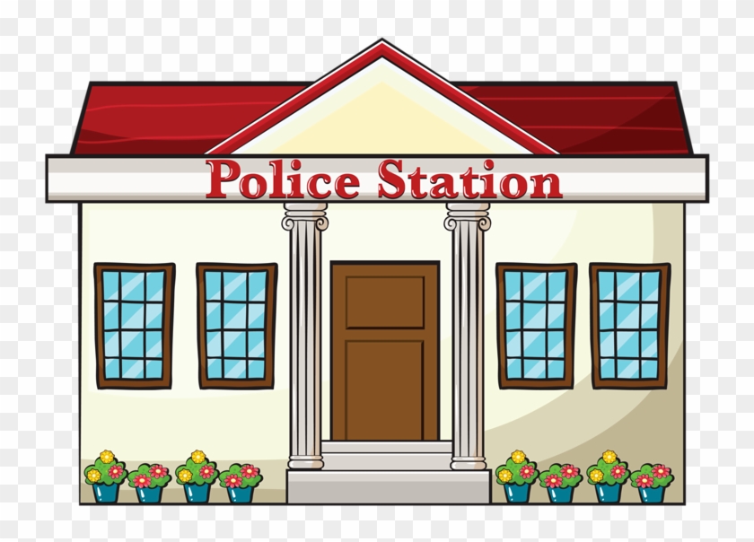 Police Station Police Officer Royalty-free Clip Art - Police Station Police Officer Royalty-free Clip Art #687649