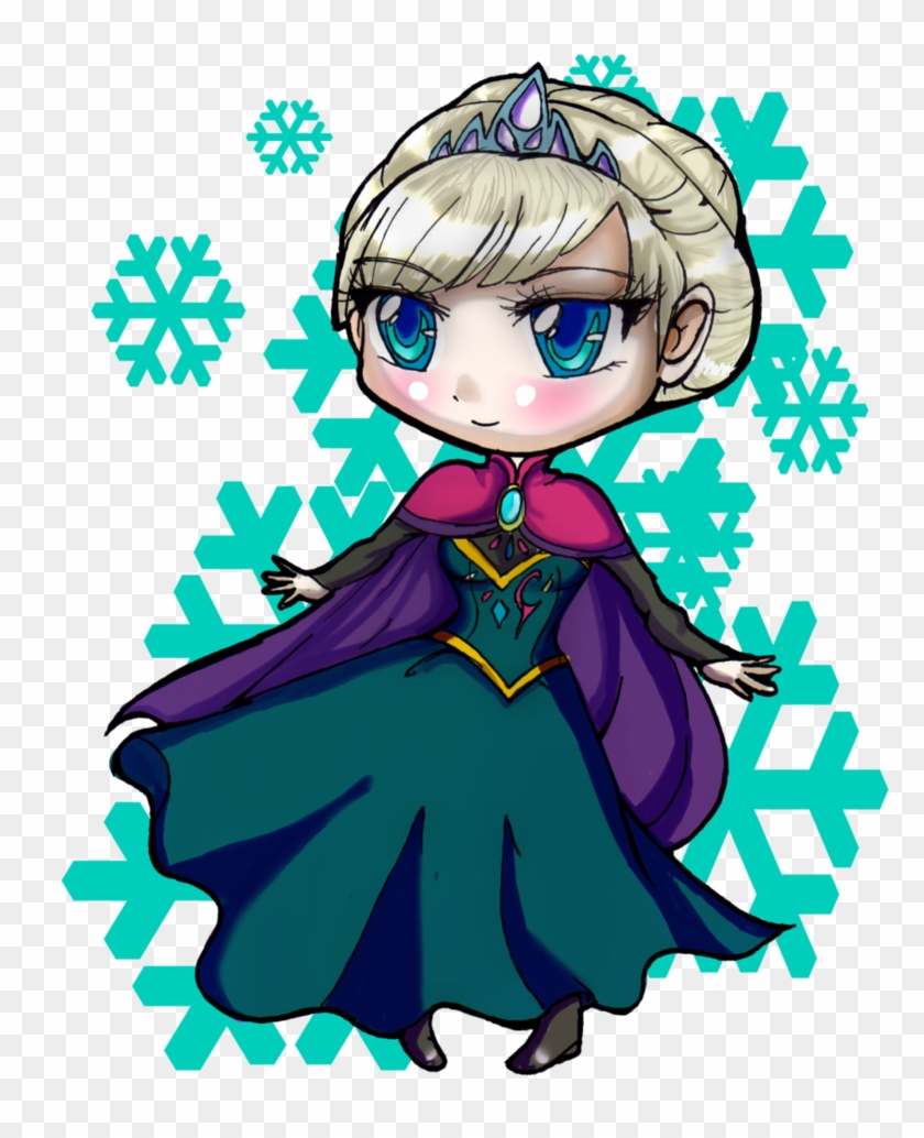 Chibi Elsa By Danielle-chan - Frozen Elsa Chibi #687687