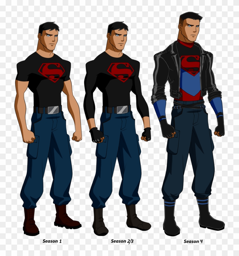 superboy young justice wallpaper