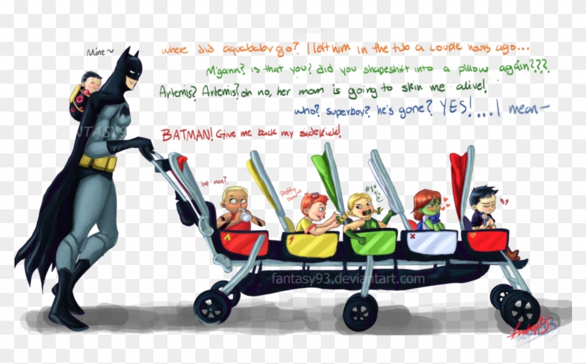 Daddybats By Dreamadove93 - Batman Young Justice #687742