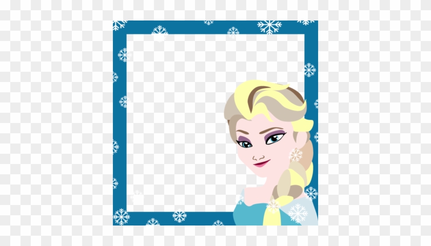 Moldura Elsa Frozen - Frozen #687749