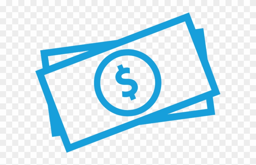 Dollar Sign Icon Blue Png For Kids - Save Money Blue Icon Png #687751