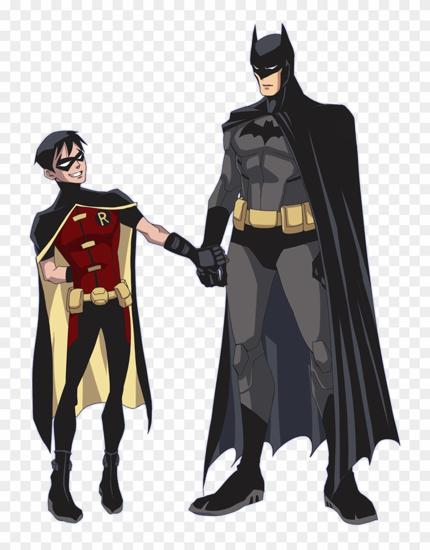 Young Justice Batman - Young Justice Robin Batman - Free Transparent PNG  Clipart Images Download