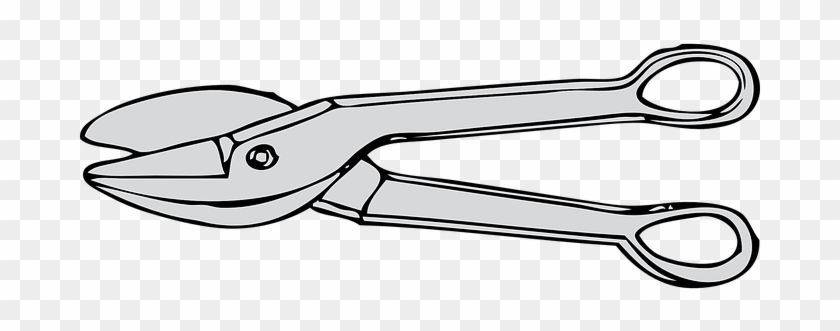 Scissors, Tools, Metal, Hardware, Shears - Metals Clip Art #687810