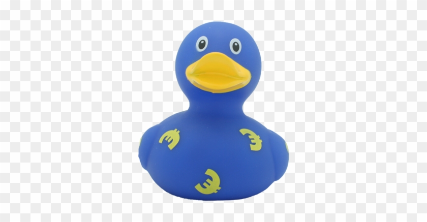 Rubber Duck With Euro Signs By Lilalu - Euro Duck #687816