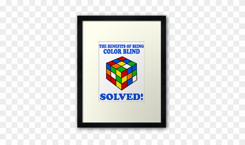 A Police Officer In Some Tan Colors That Normal People - Rubix Cube For Color Blind #687855
